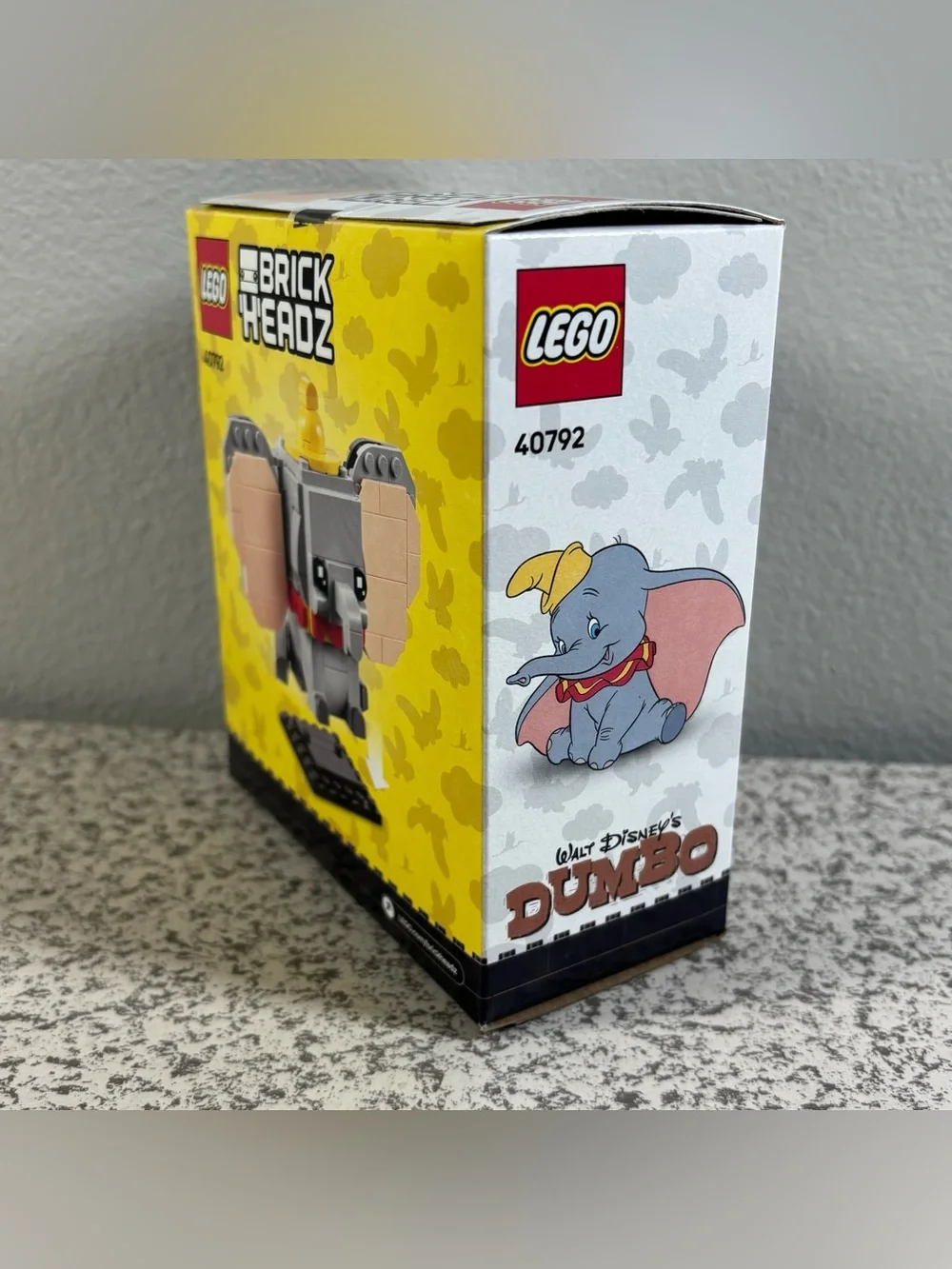 LEGO 40792 Brickheadz Disney Dumbo Retired Set Kit New